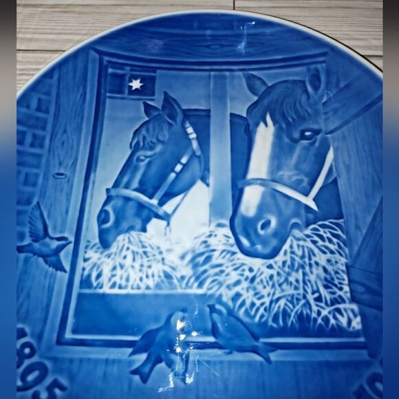 B&G COPENHAGEN PLATE CHRISTMAS NIGHT IN THE STABLE-1895 JULE-AFTER 1975 DENMARK - Picture 5 of 7